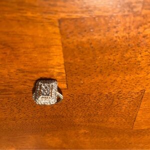 Silver Diamond Ring